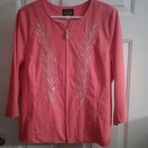 Bob Mackie Crop Pantsuit